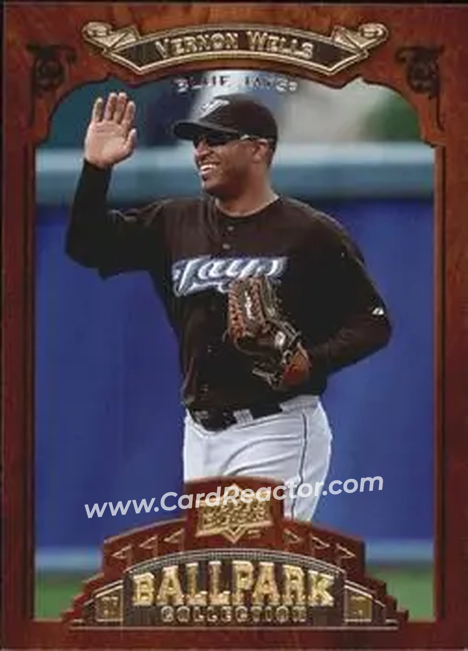 2008 Upper Deck Ballpark Collection #95 - Vernon Wells - Toronto Blue Jays - Front 2008 Upper Deck Ballpark Collection #95 - Vernon Wells - Toronto Blue Jays - Front