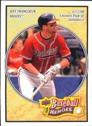 2008 Upper Deck Baseball Heroes #11 - Jeff Francoeur - Atlanta Braves