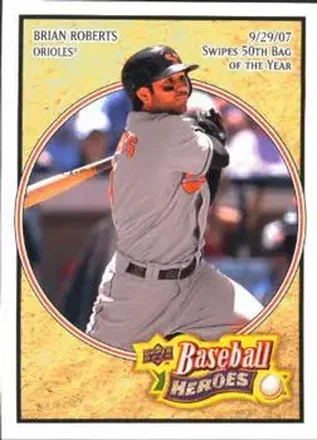 2008 Upper Deck Baseball Heroes #15 Brian Roberts