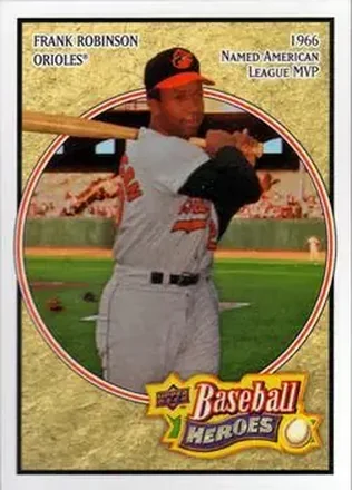 2008 Upper Deck Baseball Heroes #18 Frank Robinson