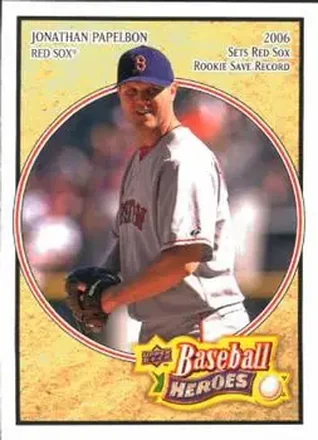 2008 Upper Deck Baseball Heroes #23 Jonathan Papelbon