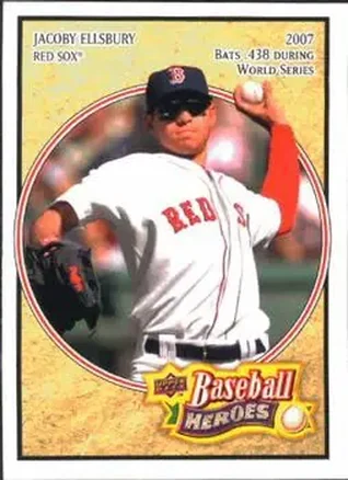 2008 Upper Deck Baseball Heroes #24 Jacoby Ellsbury