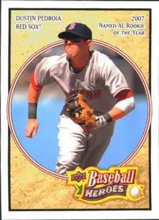 2008 Upper Deck Baseball Heroes #30 - Dustin Pedroia - Boston Red Sox