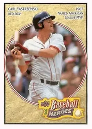 2008 Upper Deck Baseball Heroes #33 - Carl Yastrzemski - Boston Red Sox