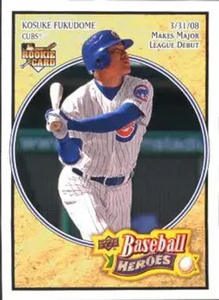 2008 Upper Deck Baseball Heroes #37 Kosuke Fukudome