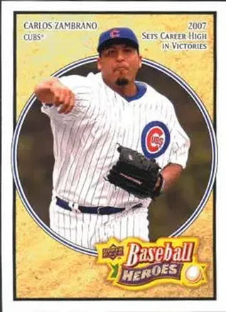 2008 Upper Deck Baseball Heroes feature card