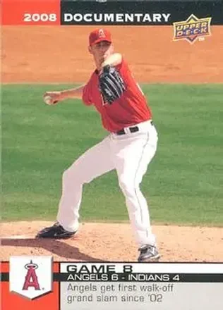 2008 Upper Deck Documentary #8 - Jon Garland - Los Angeles Angels