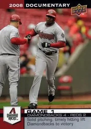 2008 Upper Deck Documentary #11 - Justin Upton - Arizona Diamondbacks