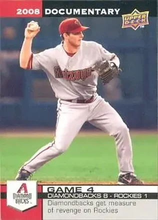 2008 Upper Deck Documentary #14 - Stephen Drew - Arizona Diamondbacks