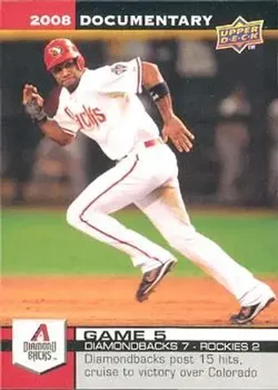 2008 Upper Deck Documentary #15 - Chris Young - Arizona Diamondbacks