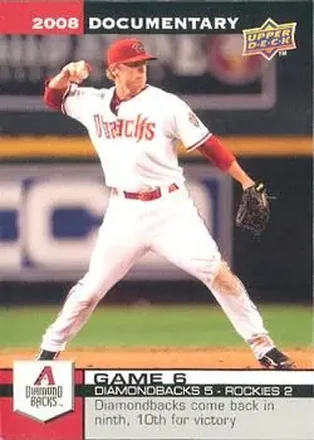 2008 Upper Deck Documentary #16 - Mark Reynolds - Arizona Diamondbacks