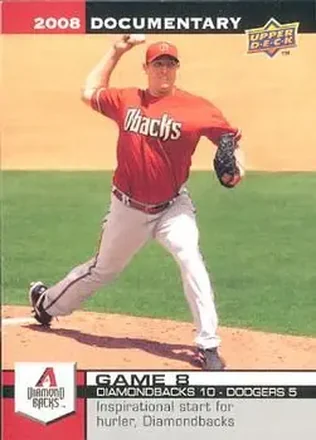2008 Upper Deck Documentary #18 - Brandon Webb - Arizona Diamondbacks