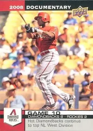2008 Upper Deck Documentary #20 - Justin Upton - Arizona Diamondbacks