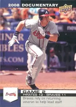 2008 Upper Deck Documentary #22 - Mark Teixeira - Atlanta Braves