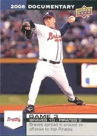 2008 Upper Deck Documentary #23 - Tom Glavine - Atlanta Braves