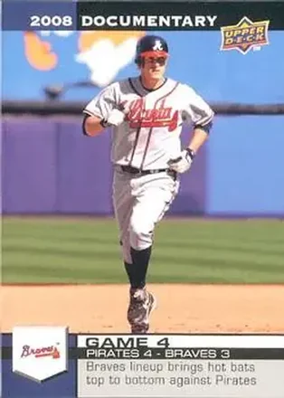 2008 Upper Deck Documentary #24 - Kelly Johnson - Atlanta Braves