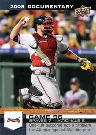 2008 Upper Deck Documentary #26 - Brian McCann - Atlanta Braves
