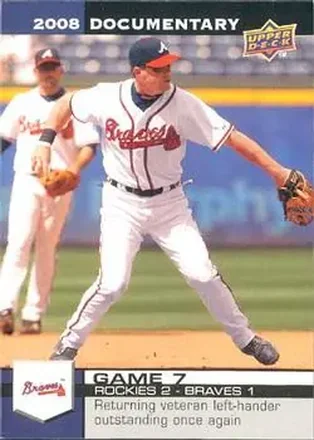 2008 Upper Deck Documentary #27 - Chipper Jones - Atlanta Braves