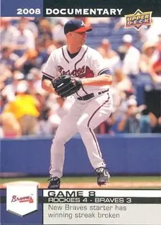 2008 Upper Deck Documentary #28 - Tim Hudson - Atlanta Braves
