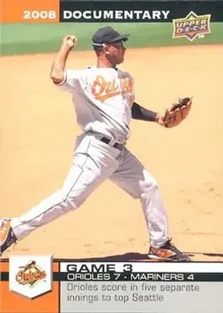 2008 Upper Deck Documentary #33 - Melvin Mora - Baltimore Orioles