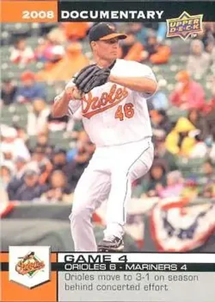 2008 Upper Deck Documentary feature card