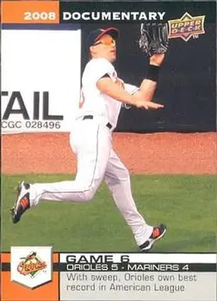 2008 Upper Deck Documentary #36 - Luke Scott - Baltimore Orioles