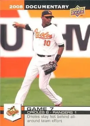 2008 Upper Deck Documentary #37 - Adam Jones - Baltimore Orioles