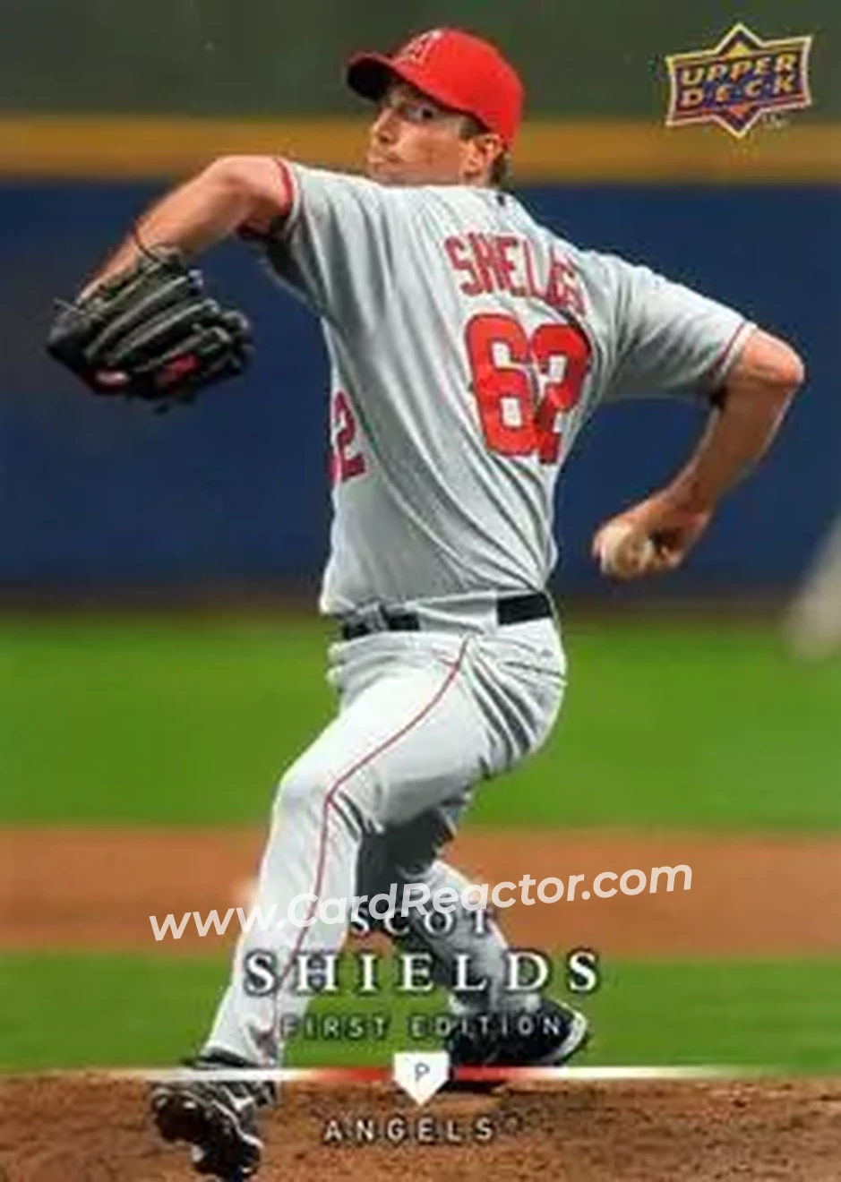 2008 Upper Deck First Edition #5 - Scot Shields - Los Angeles Angels
