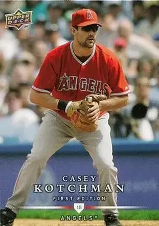 2008 Upper Deck First Edition #7 - Casey Kotchman - Los Angeles Angels