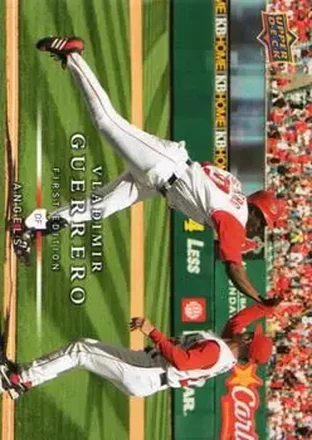 2008 Upper Deck First Edition #8 - Vladimir Guerrero - Los Angeles Angels