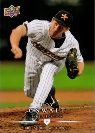 2008 Upper Deck First Edition #10 - Roy Oswalt - Houston Astros