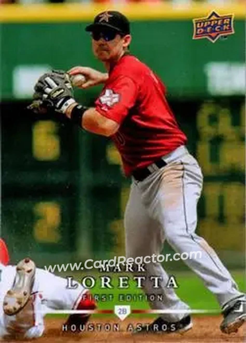 2008 Upper Deck First Edition #14 - Mark Loretta - Houston Astros