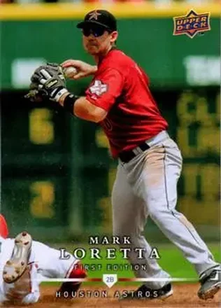 2008 Upper Deck First Edition #14 - Mark Loretta - Houston Astros
