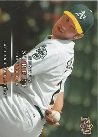 2008 Upper Deck First Edition #21 - Huston Street - Oakland Athletics
