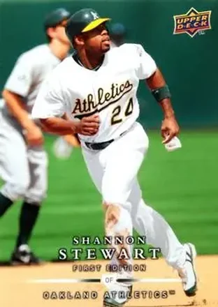 2008 Upper Deck First Edition #25 - Shannon Stewart - Oakland Athletics