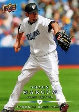 2008 Upper Deck First Edition #26 - Shaun Marcum - Toronto Blue Jays