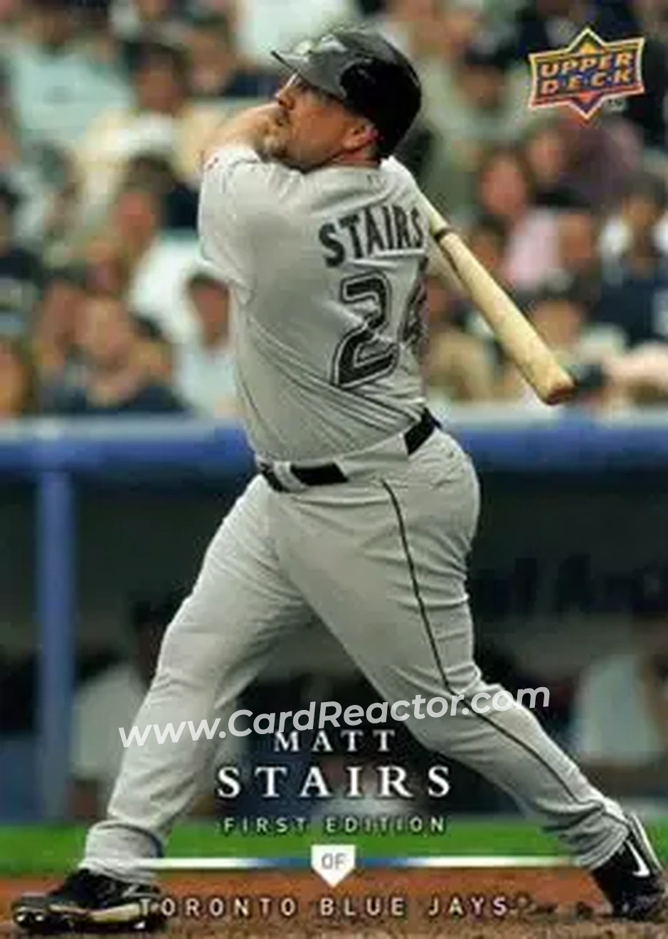 2008 Upper Deck First Edition #32 - Matt Stairs - Toronto Blue Jays