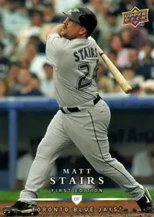 2008 Upper Deck First Edition #32 - Matt Stairs - Toronto Blue Jays