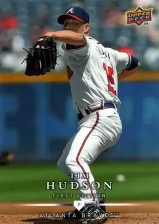 2008 Upper Deck First Edition #34 - Tim Hudson - Atlanta Braves