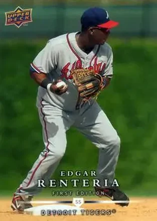 2008 Upper Deck First Edition #38 - Edgar Renteria - Detroit Tigers
