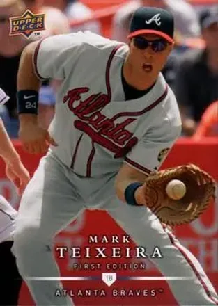 2008 Upper Deck First Edition #39 - Mark Teixeira - Atlanta Braves