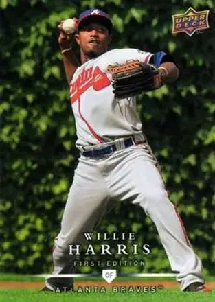 2008 Upper Deck First Edition #40 - Willie Harris - Atlanta Braves