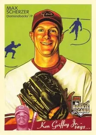 2008 Upper Deck Goudey #6 - Max Scherzer - Arizona Diamondbacks