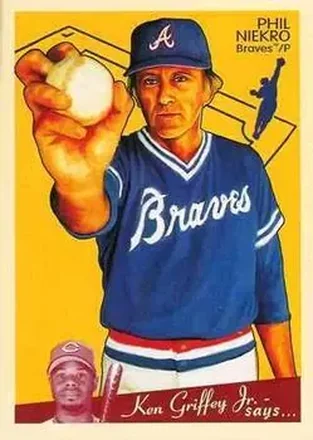 2008 Upper Deck Goudey #10 - Phil Niekro - Atlanta Braves