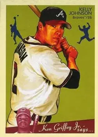 2008 Upper Deck Goudey #12 - Kelly Johnson - Atlanta Braves