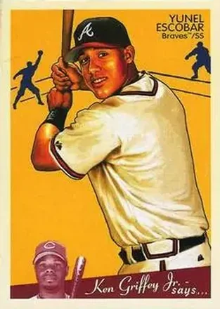 2008 Upper Deck Goudey #14 - Yunel Escobar - Atlanta Braves