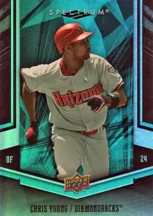 2008 Upper Deck Spectrum #1 - Chris Young - Arizona Diamondbacks