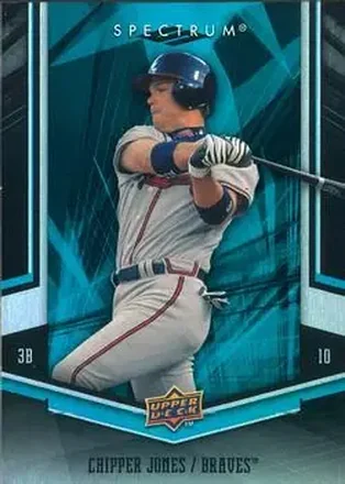 2008 Upper Deck Spectrum #5 - Chipper Jones - Atlanta Braves