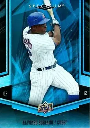 2008 Upper Deck Spectrum #17 - Alfonso Soriano - Chicago Cubs
