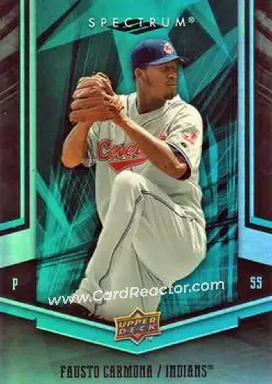 2008 Upper Deck Spectrum #28 - Roberto Hernandez - Cleveland Indians - Front